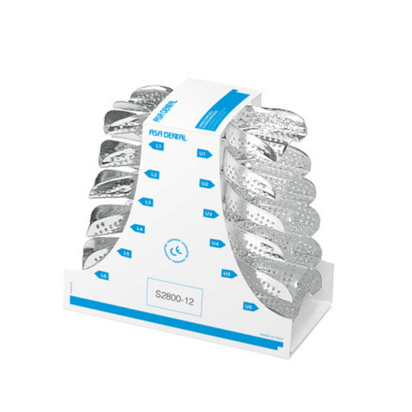 ESTUCHE DE CUBETAS PERFORADAS DE ALUMINIO