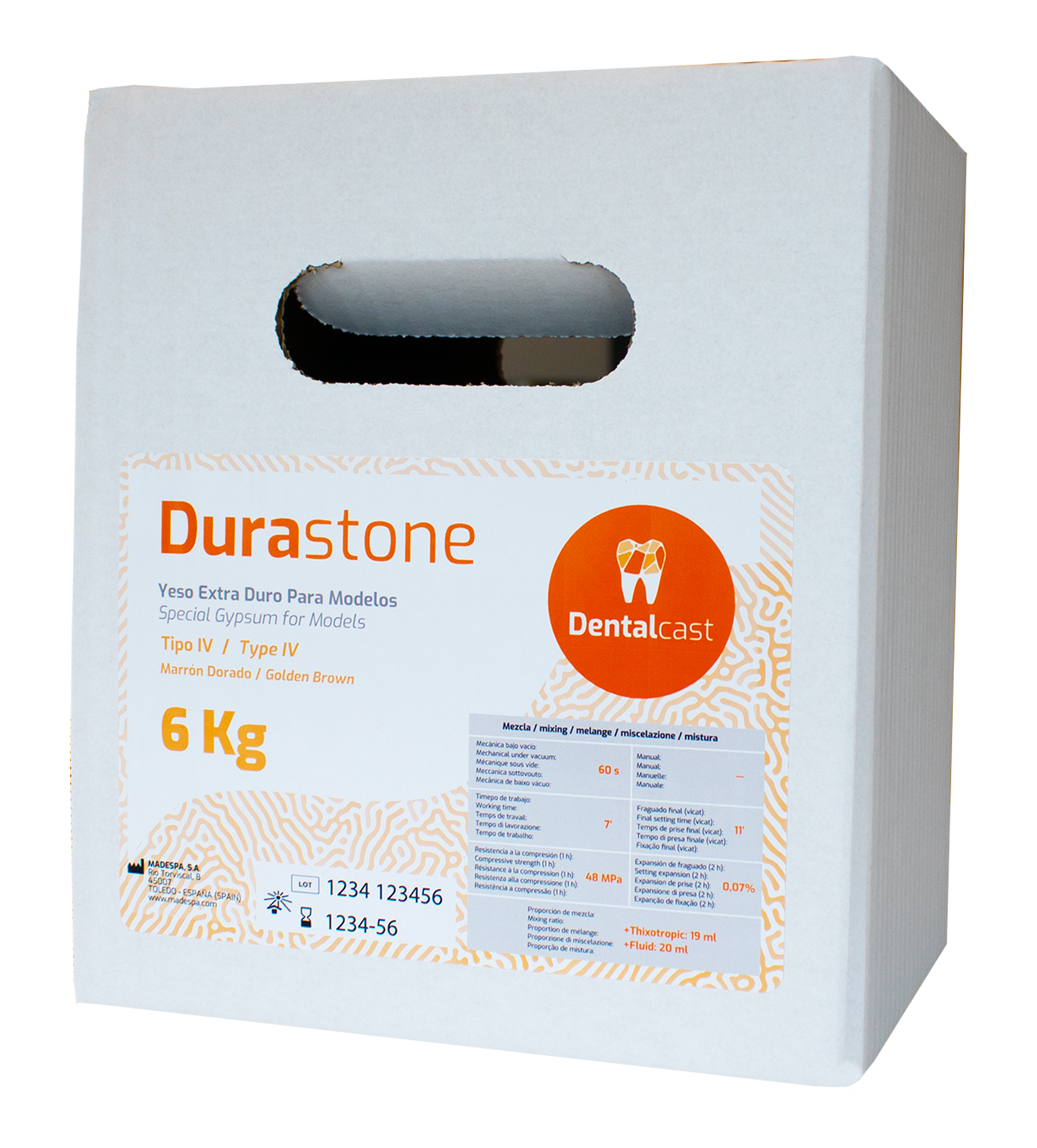 YESO DURASTONE TIPO IV