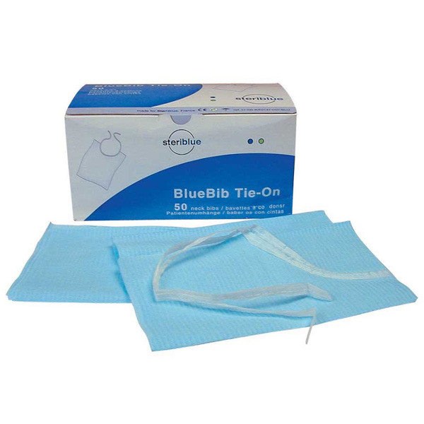 BABEROS CON CINTA BLUEBIB TIE-ON