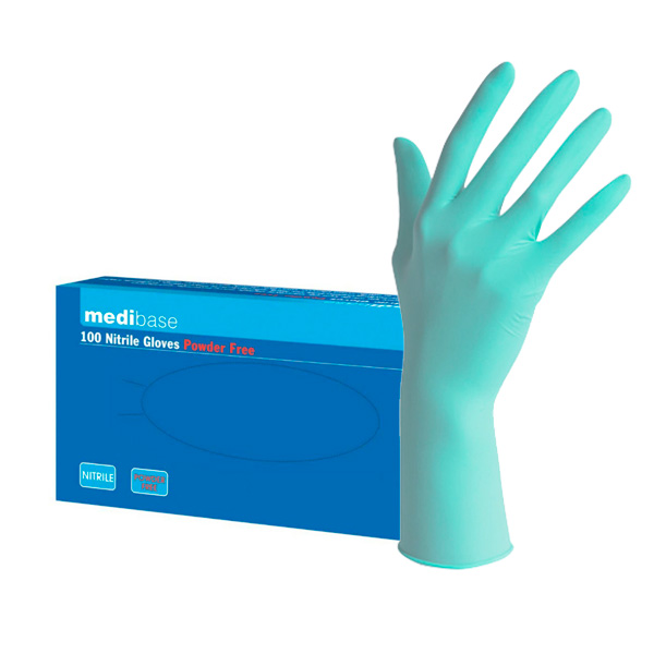 GUANTES NITRILO VERDE S