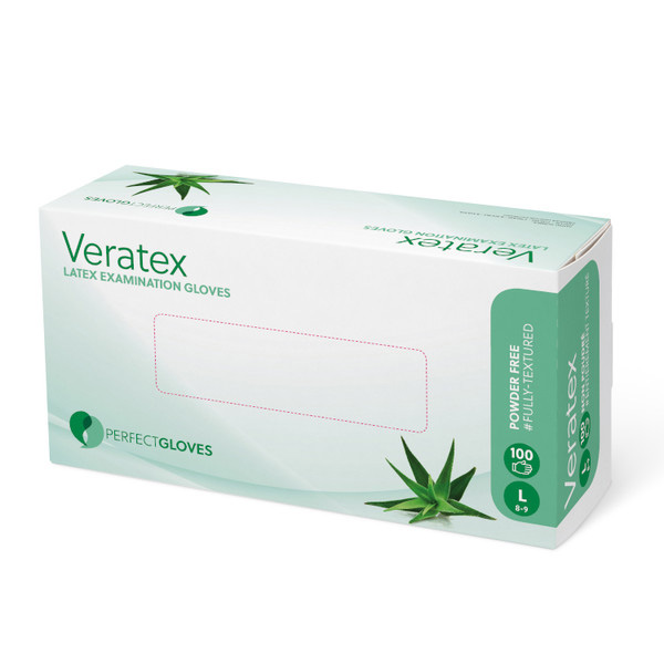 GUANTES ALOE VERA LATEX SIN POLVO TALLA XS