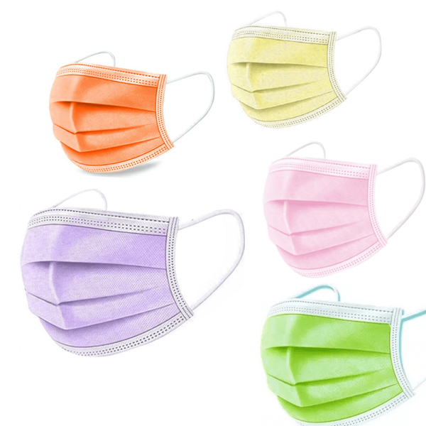 MASCARILLA QUIRURGICA TIPO IIR LILA