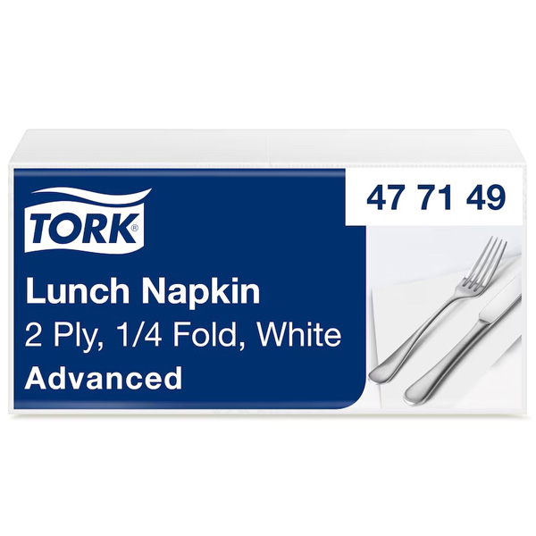 SERVILLETAS TORK ADVANCED 33X33CM