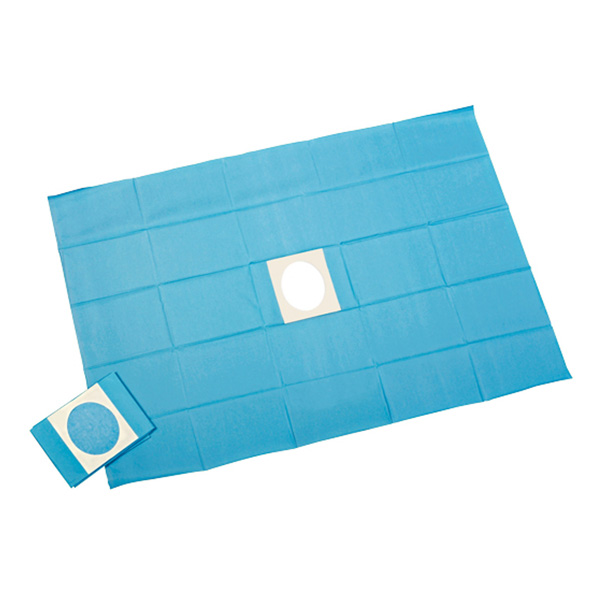 CAMPO PERFORADO 75X90CM AZUL