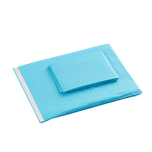 CAMPO ESTERIL CON ADHESIVO 150X180CM AZUL