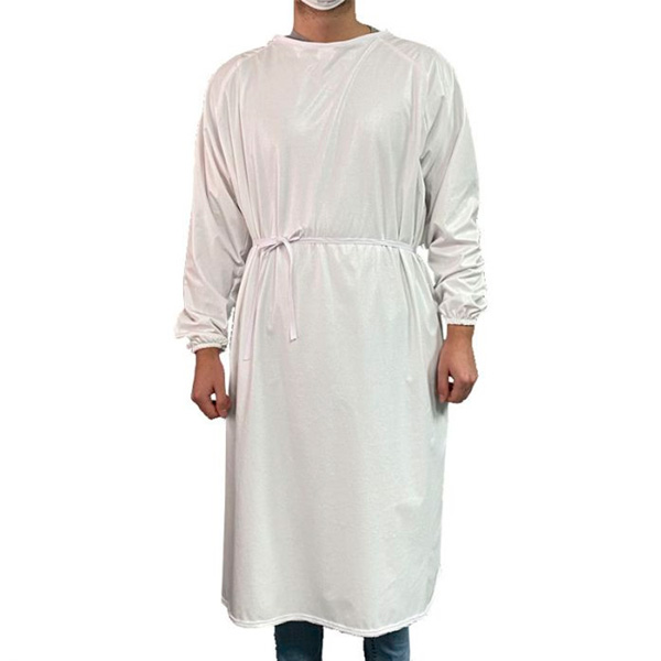 BATA IMPERMEABLE LAVABLE BLANCA