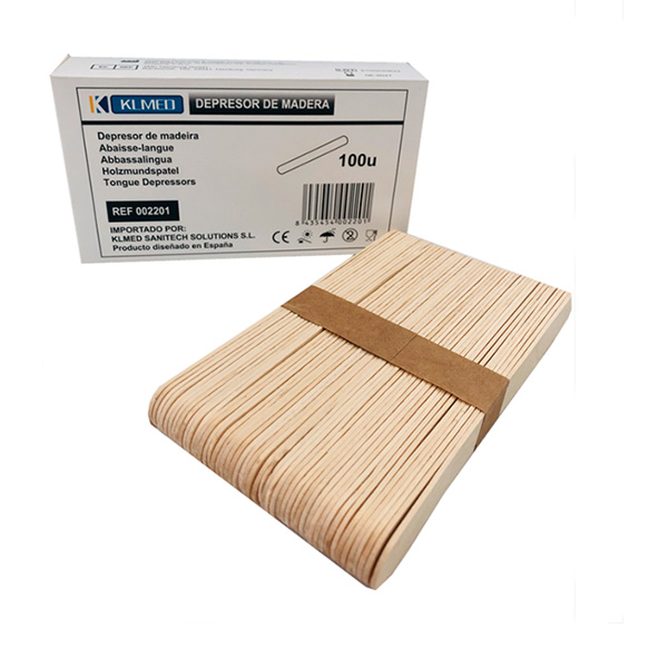 DEPRESOR DE MADERA NO ESTERIL