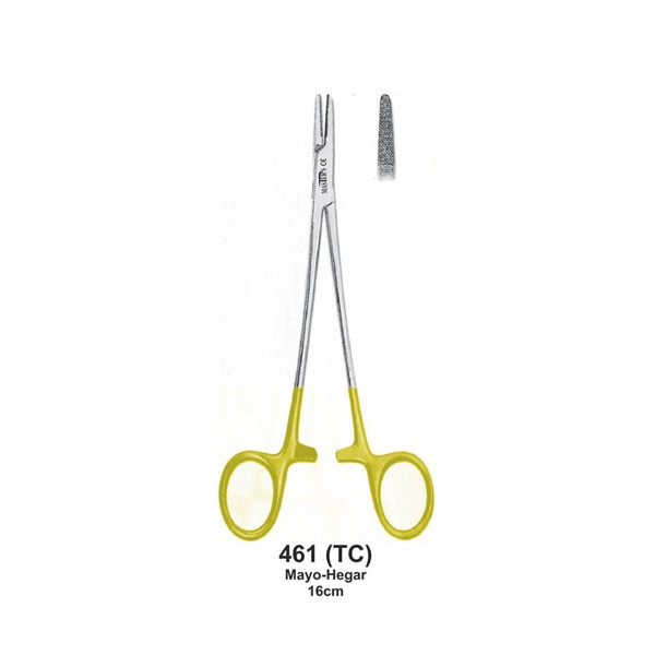 PORTA AGUJAS MAYO-HEGAR TC 16CM