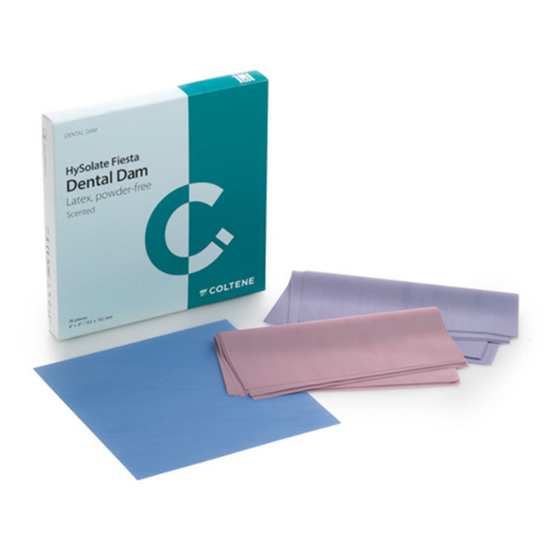 DIQUES DE GOMA MEDIOS SIN POLVO HYSOLATE FIESTA - COLORES SURTIDO