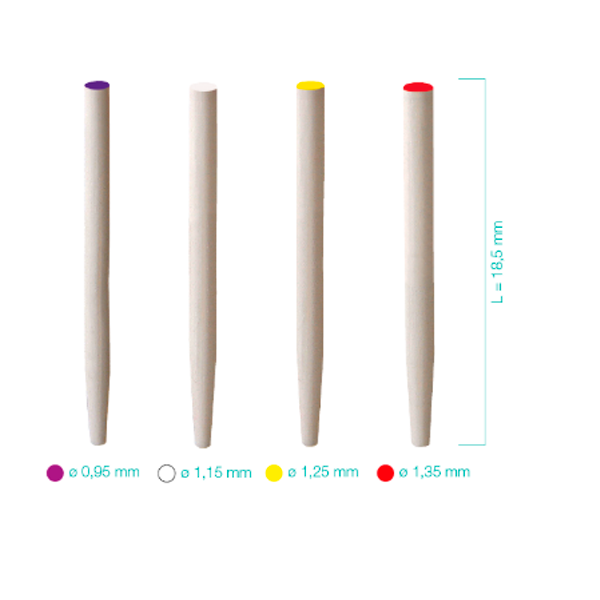 RECARGAS POSTES FIBRA DE VIDRIO - MARFIL - Â 0,95 MM