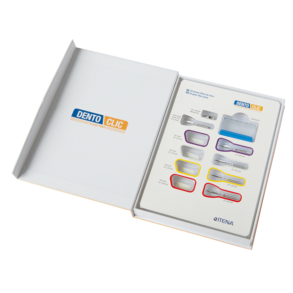 DENTOCLIC KIT POSTES FIBRA DE VIDRIO TRANSLUCIDO