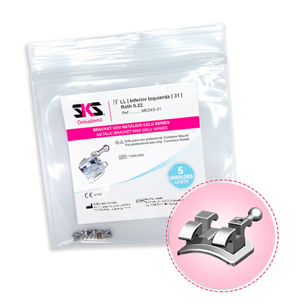 REPOSICION NÂº31 BRACKETS METALICOS MINI ROTH 022