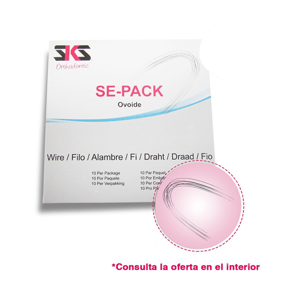 ARCO NITI SUPER-ELASTICOS 0,21X0,25 SUPERIOR