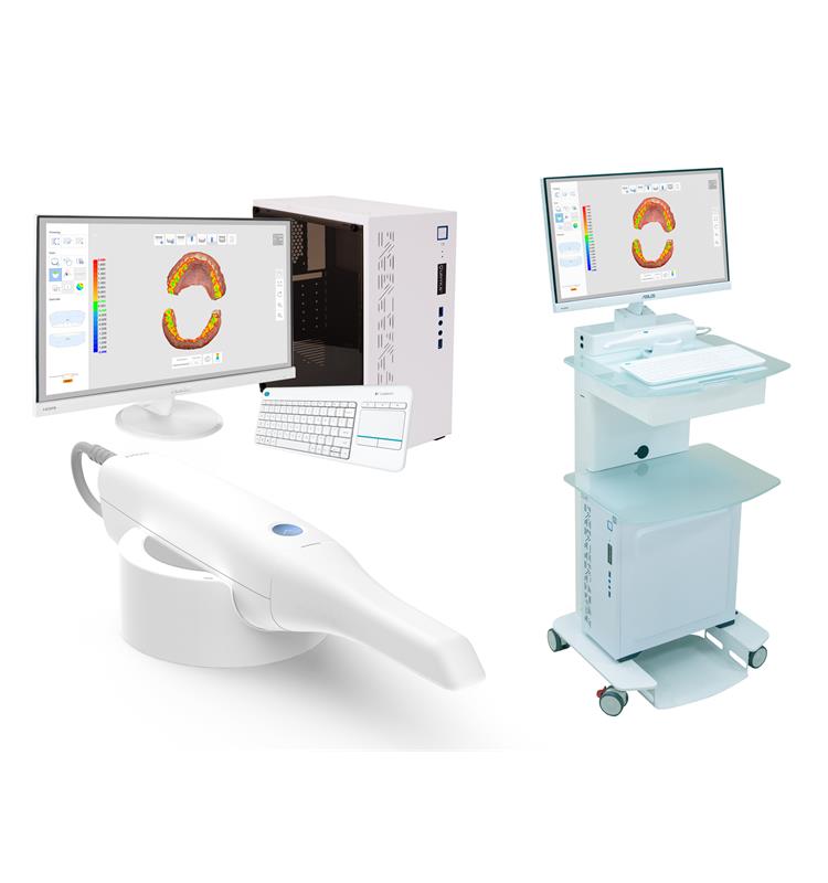 ESCANER INTRAORAL MEDIT I500 PLUS ESCANER+ PC SOBREMESA+ CARRITO
