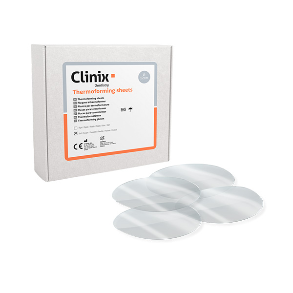 PLANCHAS TERMOFORMAR REDONDA RIGIDA - 0,5MM