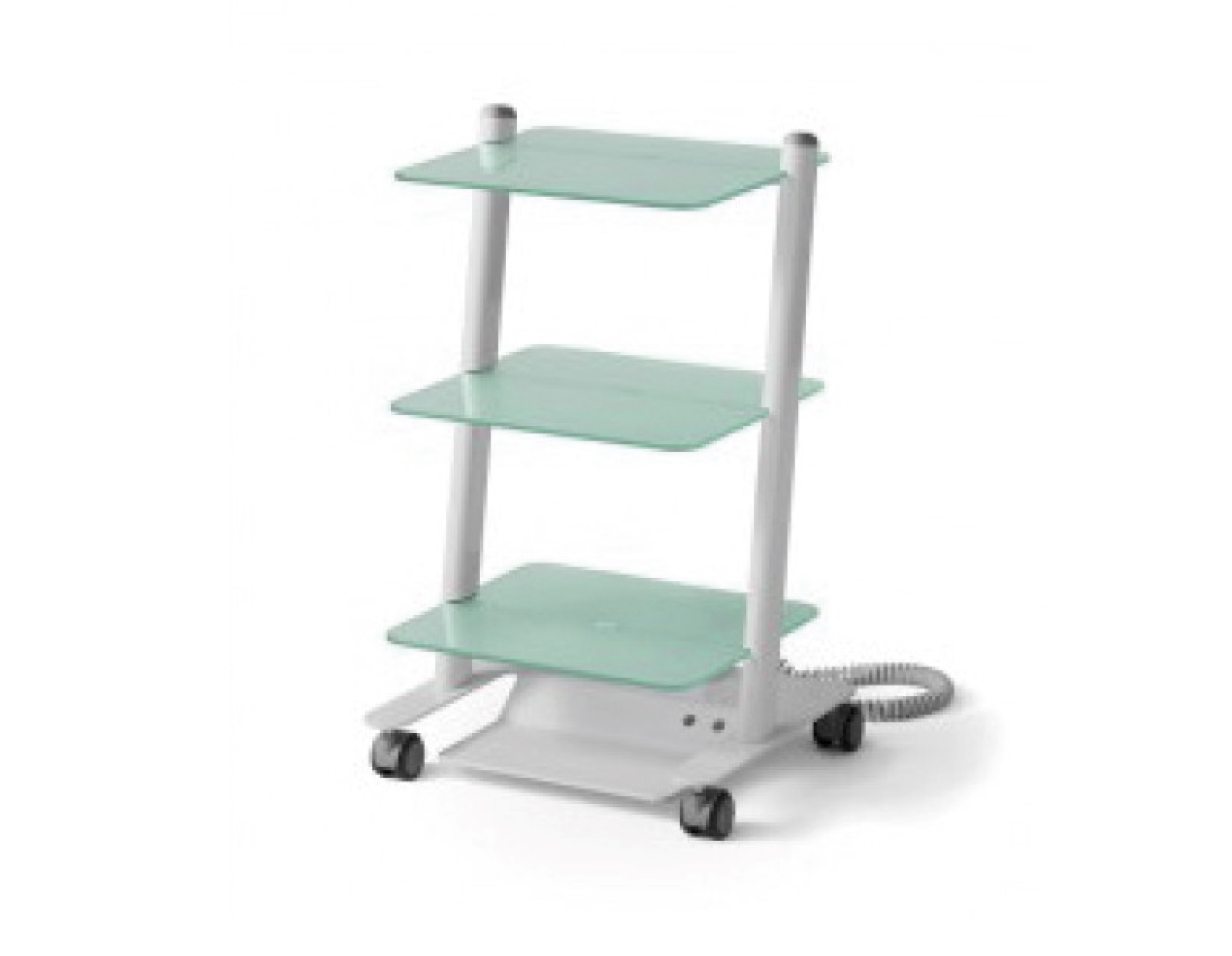 CARRITO MOVIL MOD. 13C3RGLASS13 TRES ESTANTES VIDR